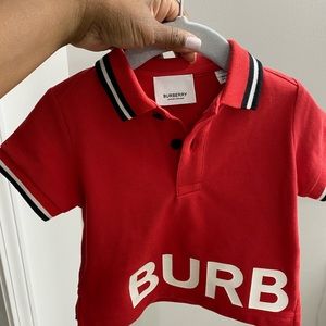 Baby Burberry shirt